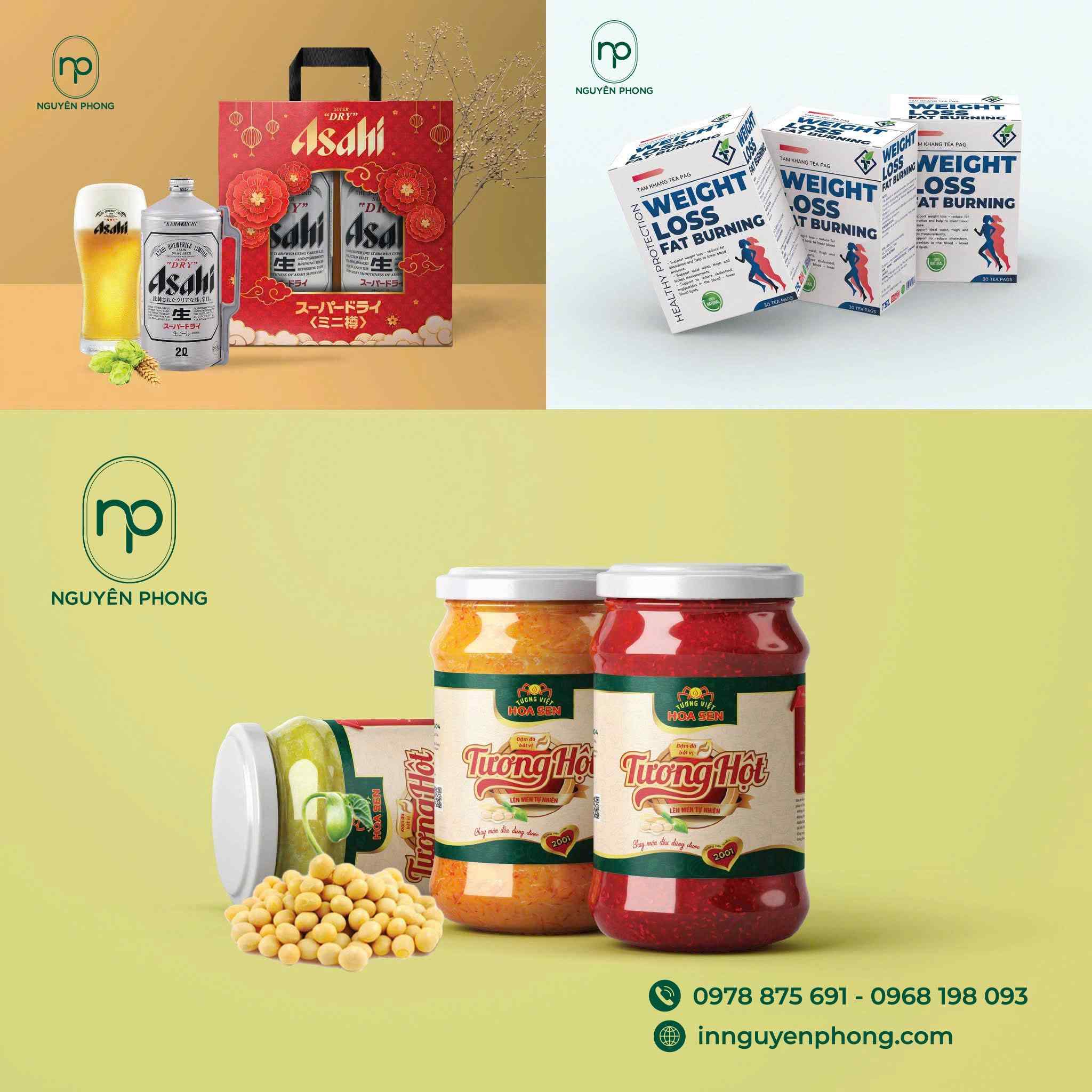 Tem nhãn thể hiện sự chuyên nghiệp, uy tín của sản phẩm